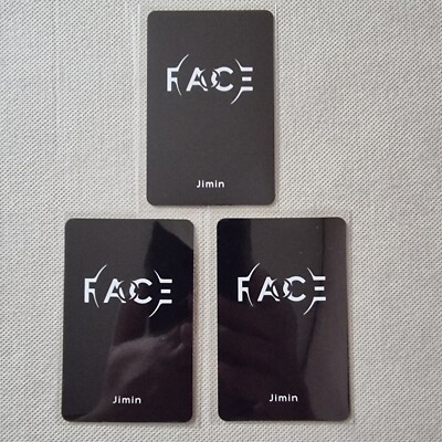 JIMIN BTS 1ST SOLO ALBUM FACE OFFICIAL SOUND WAVE LUCKYDRAW JIMIN