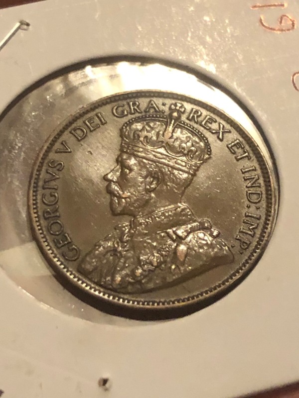 1919 canadian 1 cent. High Grade