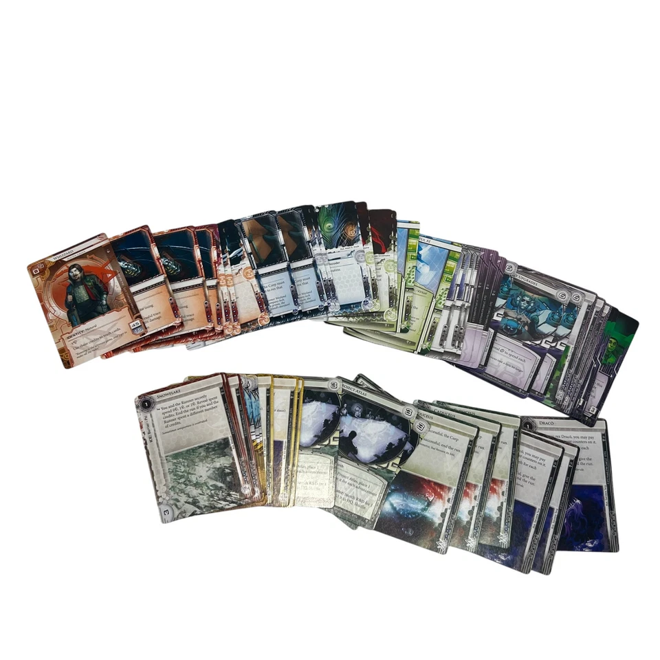 Android Netrunner Genesis Cycle 5 of 6 Data Packs No Future Proof Missing Cards - Image 4 of 4