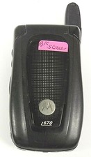 Motorola i670 - Black  Nextel  Rare Cellular Flip Phone