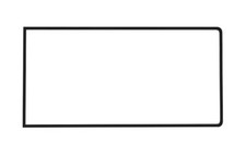 Side Window Conversion Glass Seal Trim VW T4 Transporter 1990-2003 723845121