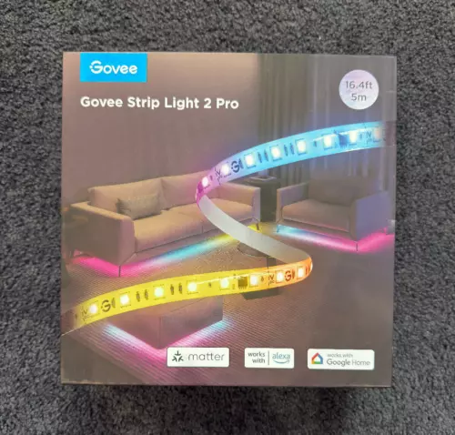 Govee 65 6ft Rgbic Led Strip Lights Bedroom Smart Led Strip Lights Alexa Compatible Diy
