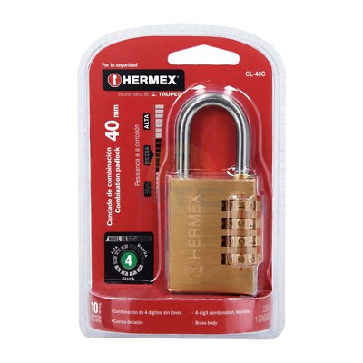 Cadenas à Combinaison ABUS Abus - Réf. 165/40C - Rubix