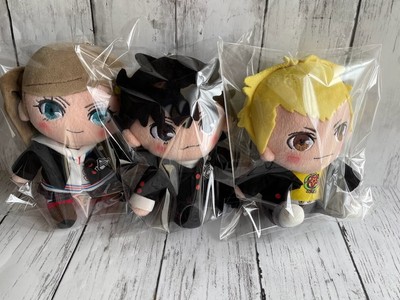 Persona 5 Plush Toy Set Ren Amamiya An Takamaki Ryuji Sakamoto SEGA 6.6-inchMINT
