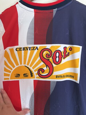 Vintage 90s Era Chivas FC Guadalajara Striped Jersey XL Mexico | eBay