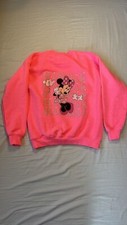 Disney Minne Mouse Sweater Women's Size Medium Youth