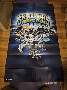 2011 POSTER GRIGLIA ADVENTURE ACTIVISION SKYLANDERS SPYROS NUOVO 22x34