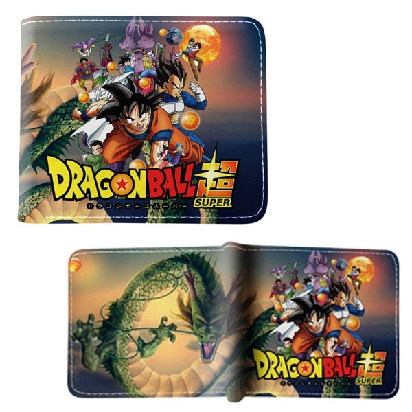 DragonBall Z Bi-Fold Wallet - CHARACTERS STYLE B New (DBZ Dragon Ball  Billfold)