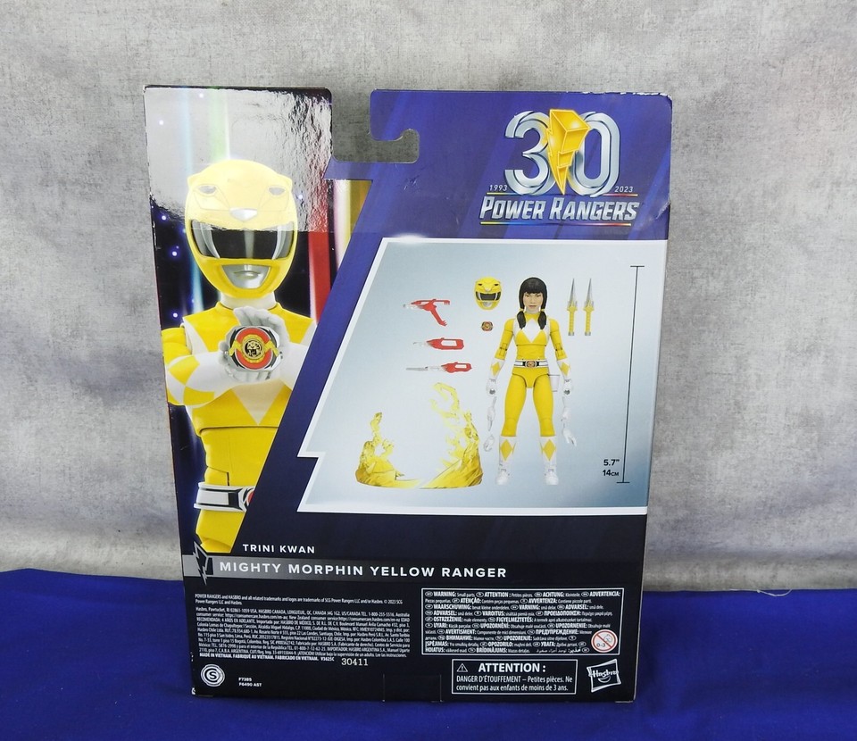 Lightning Collection Remastered Mighty Morphin Yellow Ranger New | eBay
