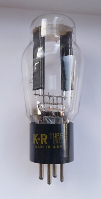 5Z3  K-R Tubes  USA   -  Rectifier Tube  -   Audio Valve  -  TV7 Tested