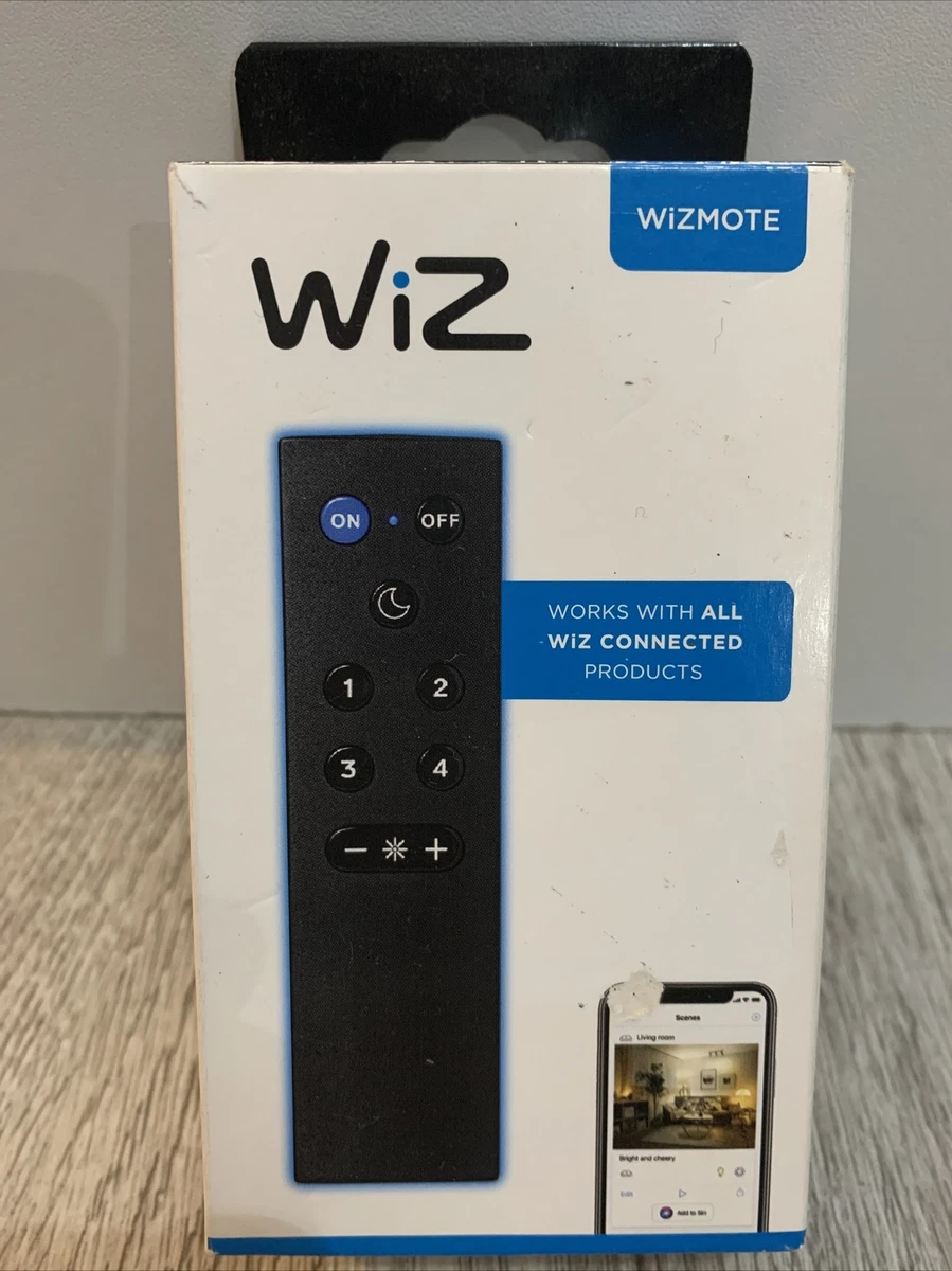 Wiz wizmote remote control works with all wiz connected products