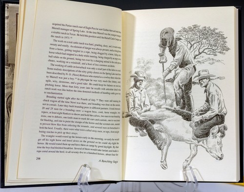 Eine Ranchingsaga: William & Ewing Halsell 2 Bände von Holden Illustr Jose Cisneros - Bild 14 von 21