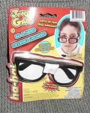 Jokes Gags Nerd Glasses Kids Costume Dress Up Accessory Fun