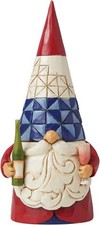 Enesco Jim Shore Heartwood Creek Gnomes Around The World French Figurine, 5.5