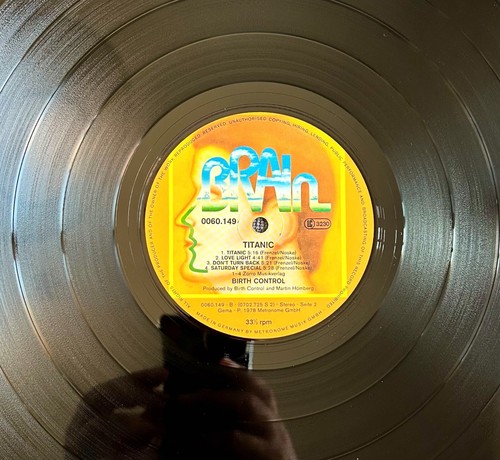 BIRTH CONTROL - TITANIC - LP GERMANY 1978 - BRAIN 0060.149 - NM/VG+ - Bild 4 von 6
