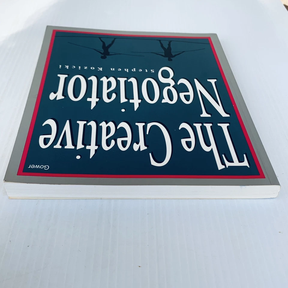 The Creative Negotiator Stephen Kozicki Softcover Sales Marketing Strategy 1993 - image 4 of 4