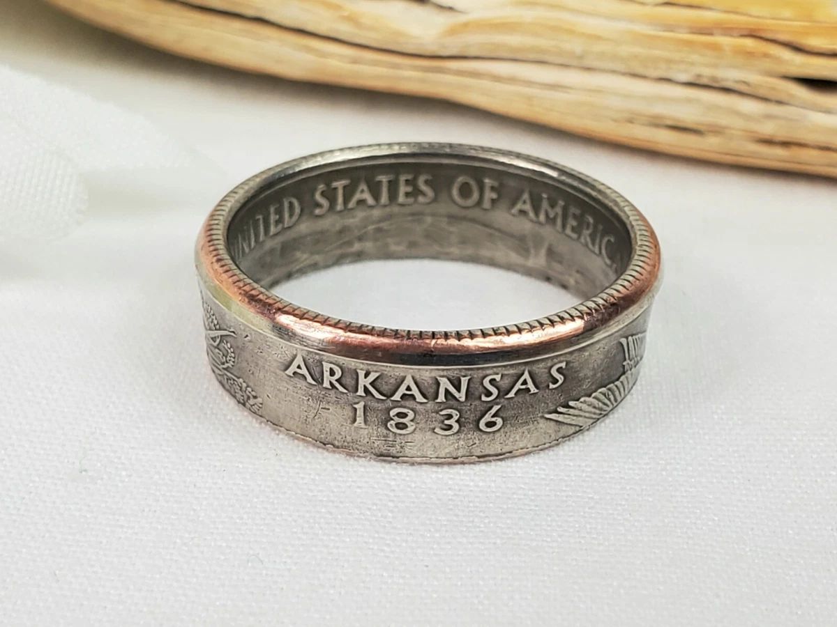 Ring made shop from quarter