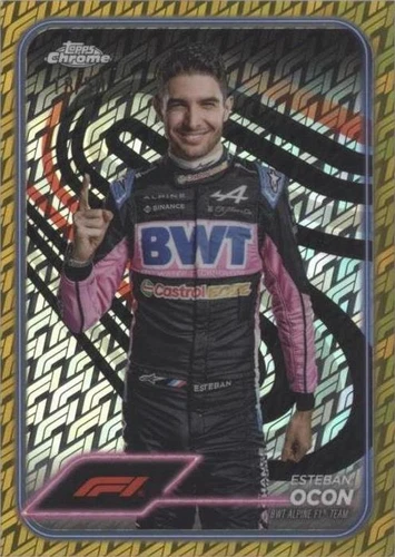 2024 Topps Chrome Formula 1 Logofractor Edition - Esteban Ocon #9