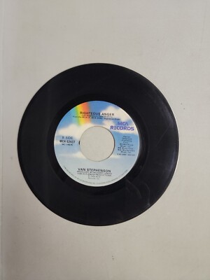 Van Stephenson - Righteous Anger - MCA (45RPM 7'')(AA186) 