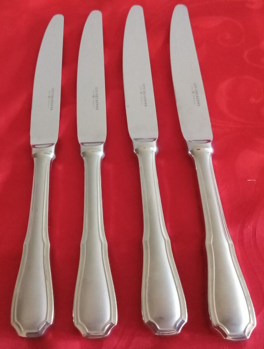 Lot de 6 anciens couteaux de table Guy Degrenne - FR