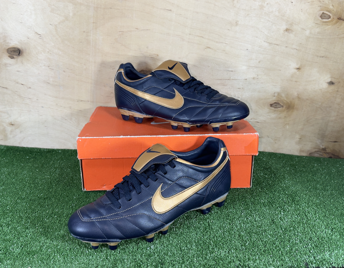Nike Tiempo Mystic FG 310115-471 Blue boots Cleats mens Football