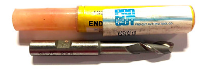 ProCut 5/16'' HSS End Mill 2 Flute Long Extension