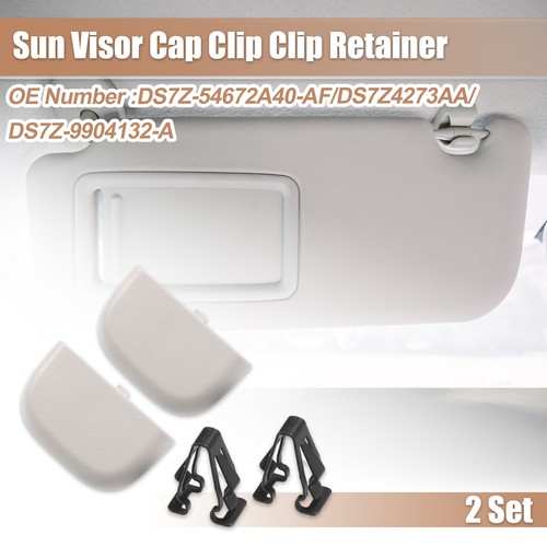 AUTOKAY DS7Z4273AA Sun Visor Clip - Replacement For Ford Fusion, Edge, Lincoln MKZ (2013-2019 Models)