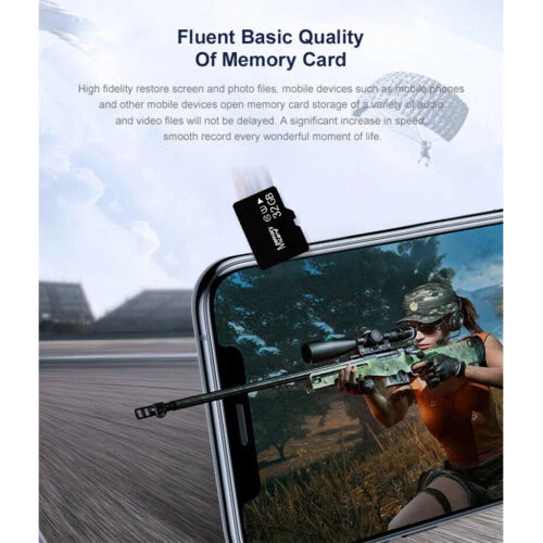 Memory Card TF 32GB/64GB Class 10 For Light Bulb Phone Camera NightVision CarDVR - Image 4 of 4