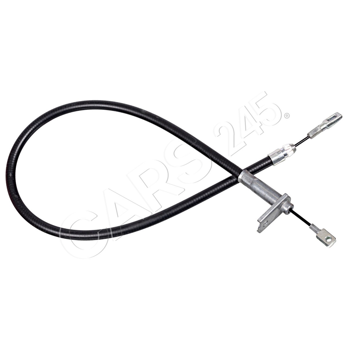 SWAG Left Rear Parking Brake Cable Fits MERCEDES W208 W202 S202 