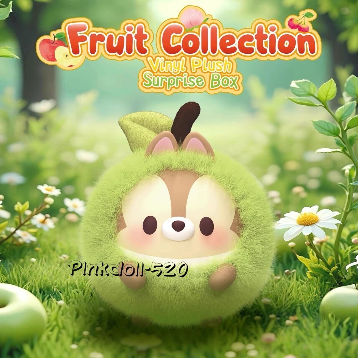 MINISO Disney Ufufy Fruit Collection BlindBox VinyL Plush