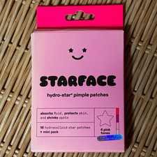 Starface Hydro-Star Hydrocolloid Acne Face Pimple Patches Mini Pack 16 ct LE