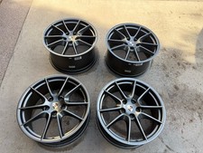 Set Of 4 Oem Genuine Porsche 911 991 20 Wheels Rims Carrera S Style Great Set Of 4 Oem Genuine Porsche 911 991 20 Wheels Rims Carrera S Style Great