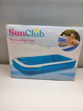 SunClub Rectangular Inflatable Pool 305 × 183 × 50 cm – New in Box