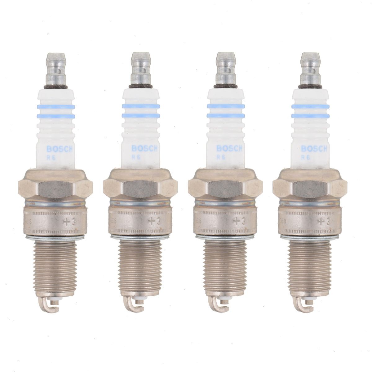 4 pc Bosch Nickel Copper Spark Plugs for 1979 Subaru FE 1.6L H4 Ignition gl