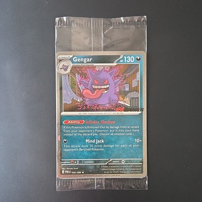 Pokemon TCG Gengar 050/088 EBGames Stamped Promo English Sealed EB Games PERFECT