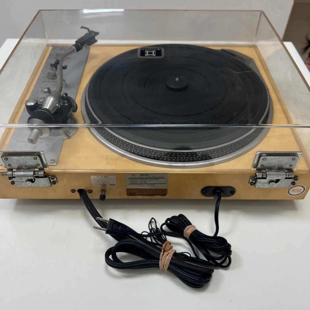 Victor JL-B31 Turntable Analog Record Player Direct Drive Tested