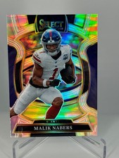 2025 Select Concourse Malik Nabers Silver Prizm
