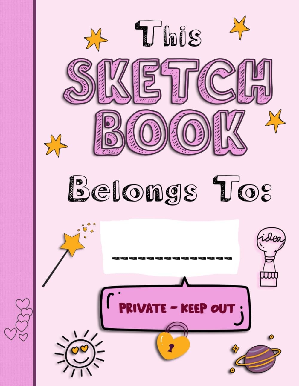 Sketch Pad for Kids: A Large Sketchbook for Kids with 110 Premium White Pages |