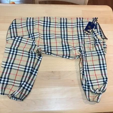 BURBERRY Dog Raincoat Check Beige Jacket pet supplies 24/60cm NEW