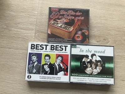 3 CD Boxen Oldies 50er Jahre Tommy Steele Chris Barber Lonnie Donegan Bruce Low