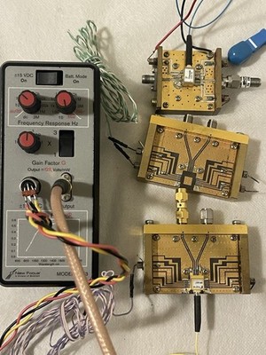 New Focus 2053 Optical Receiver w/ 10Gbps APD Transmitter Microwave Board Kit