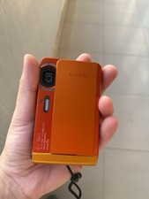 Sony Cyber  Shot DSC  TX30 18.2MP 5x Optical Zoom Orange Digital Camera 90 new