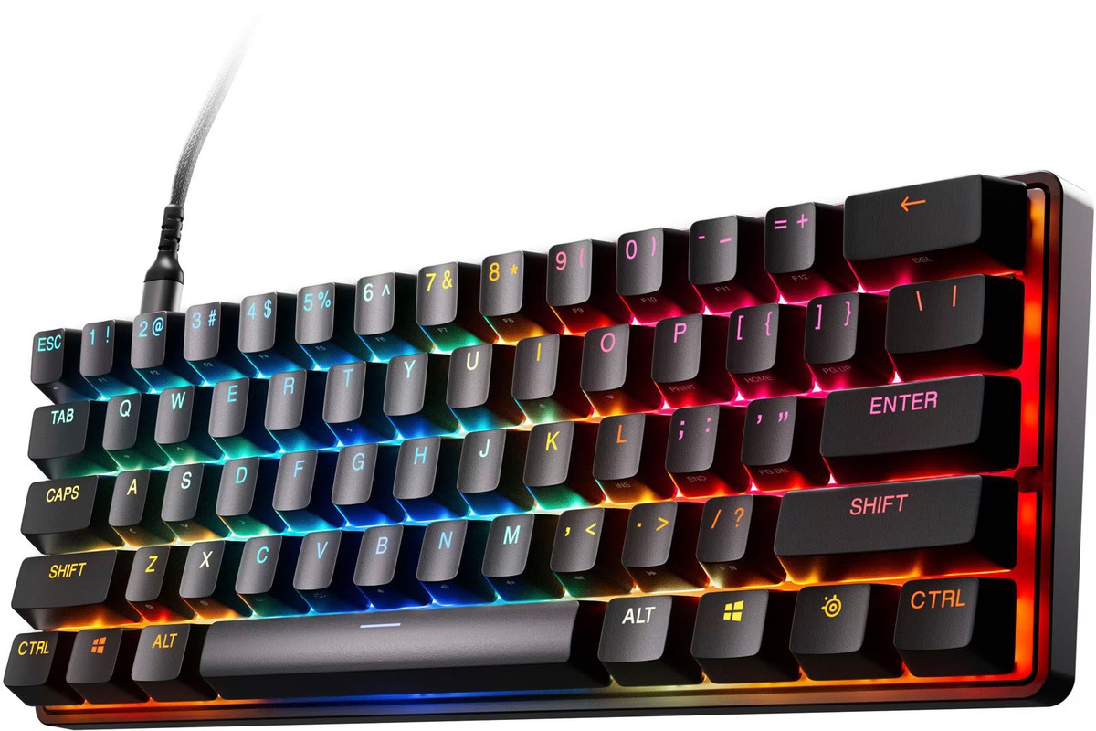 SteelSeries Omnipoint RGB 60% キーボード SteelSeries - Apex Pro Mini Gen 3 60% Wired Mechanical OmniPoint