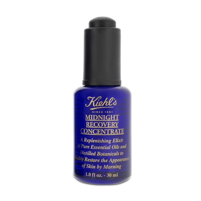 Kiehl's Face Serum Midnight Recovery Concentrate Oil 30ml Night Serum - Image 2 of 2
