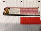 Original TRANSFORMERS G1 BUMBLEBEE Tech Spec Card VINTAGE Bio/Stats CUT-OUT
