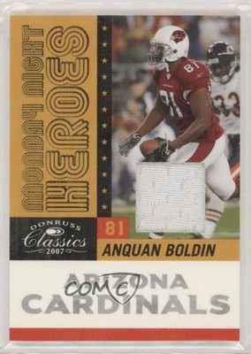 2007 Donruss Classics Monday Night Heroes Silver 87/250 Anquan Boldin #MNH-7 qw7