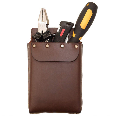 Hide & Drink Hide Drink Riveted Squared Tool Pouch For Waist Belt Heavy Duty
