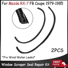 Window Scraper Seal Repair Kit For 1979-1985 Mazda Rx-7 Fb Fix Wind Water Leaks Window Scraper Seal Repair Kit For 1979-1985 Mazda Rx-7 Fb Fix Wind Water Leaks