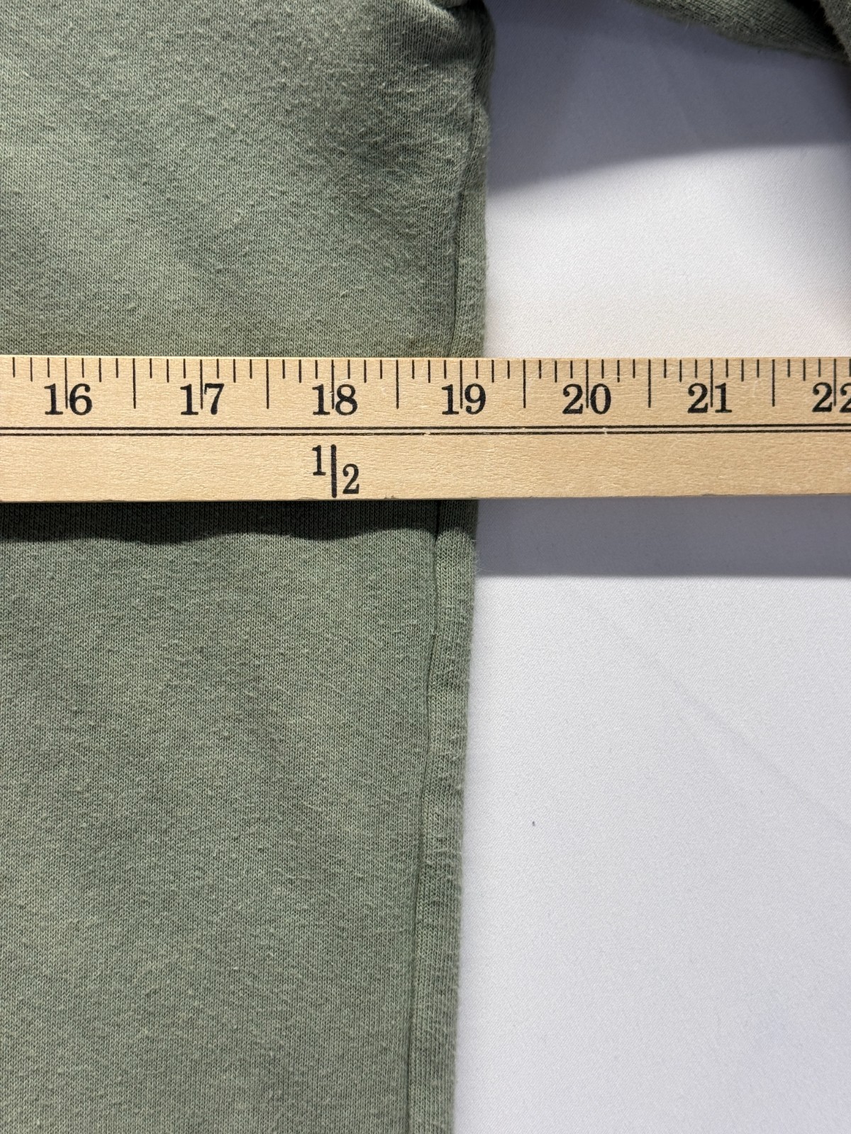 Adidas Essentials Hoodie Mens Small Olive Green Embroidered Logo Gym Training thumbnail 6