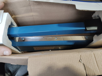 PFS-300 Impulse Sealer Tested Works Poly Bag Desktop Sealer